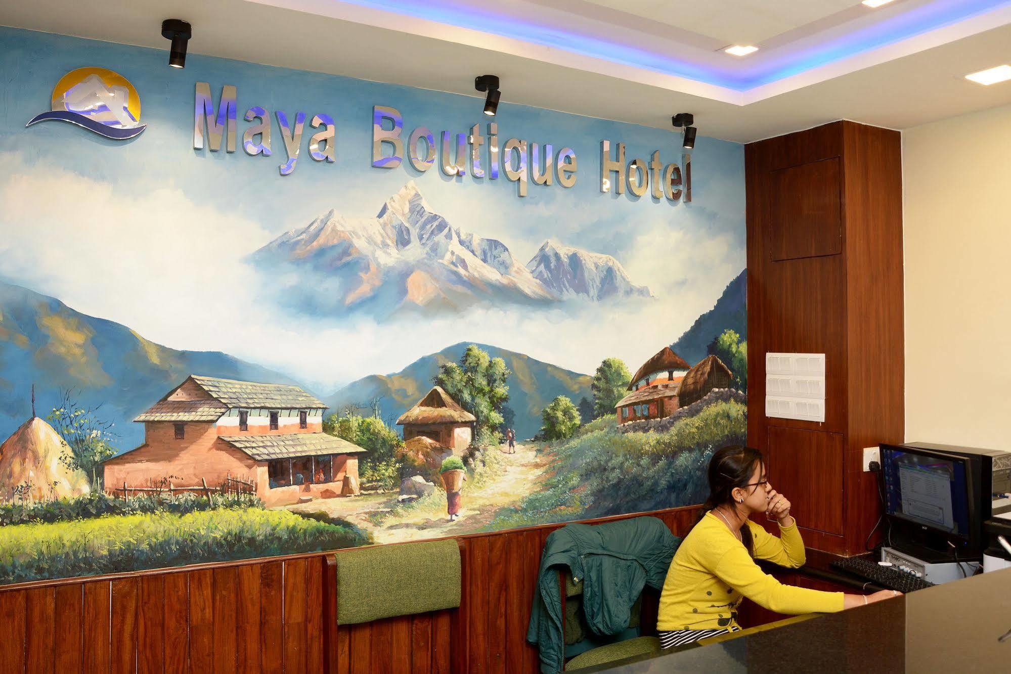 Maya Boutique Hotel Kathmandu Exterior photo